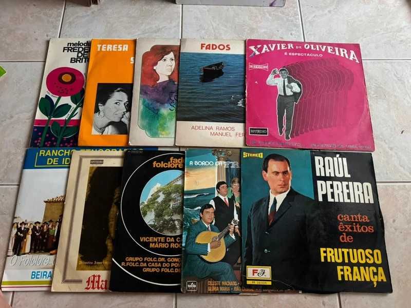 Vários discos de Vinil