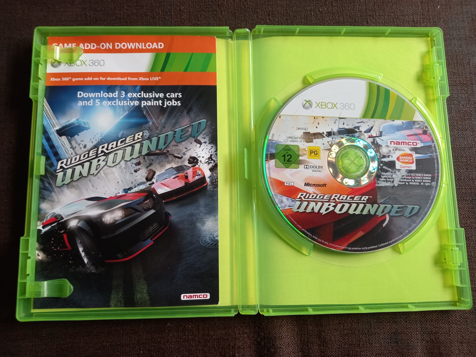 Gra Ridge Racer Unbounded na konsolę xbox 360