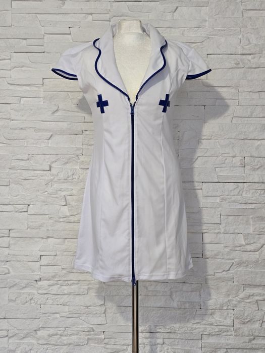 Strój karnawałowy dla dorosłych pielęgniarka 40