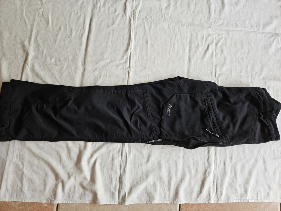 North Bend Trekk Męskie spodnie trekkingowe  z softshell r. S