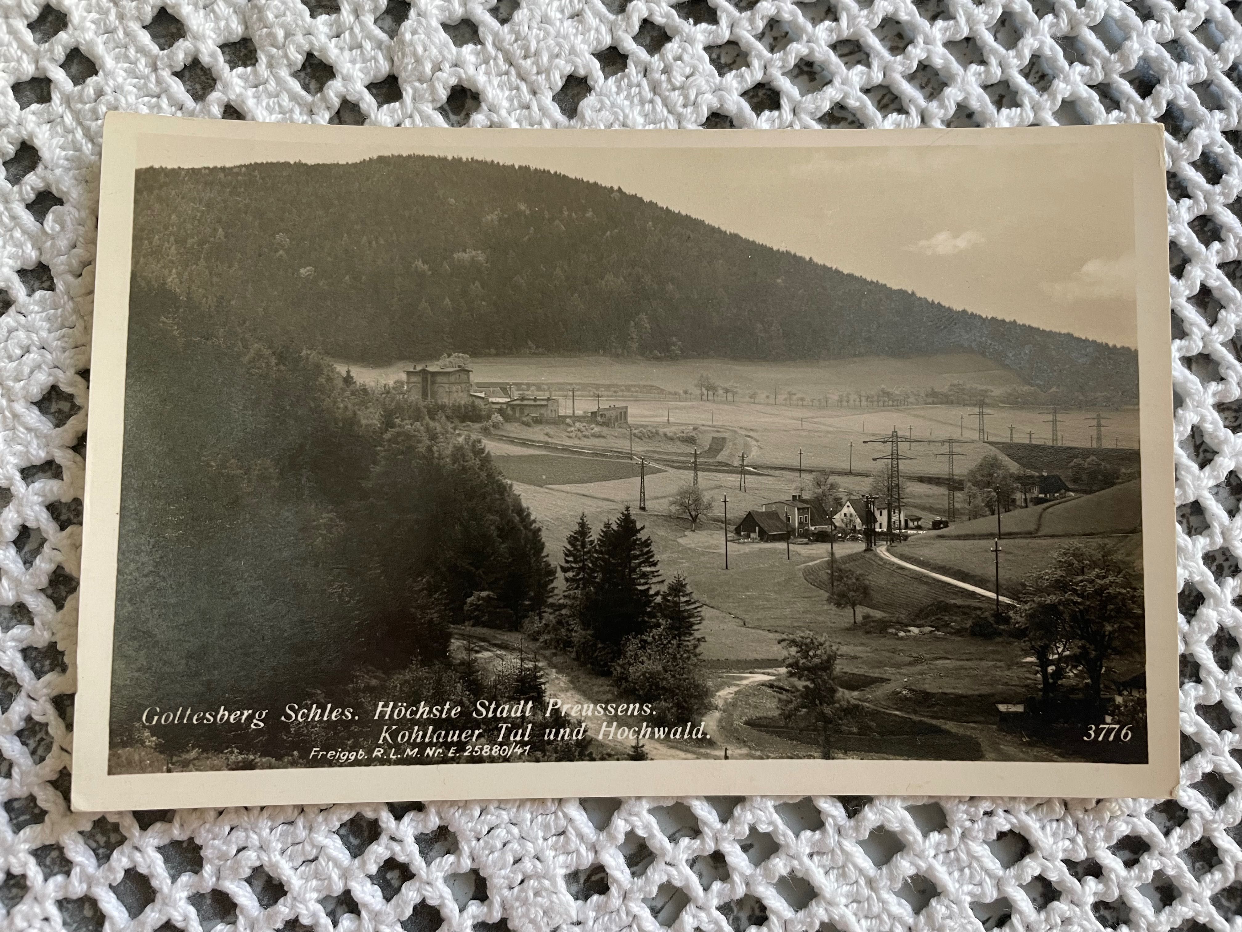 Stara pocztówka Boguszów - Gottesberg