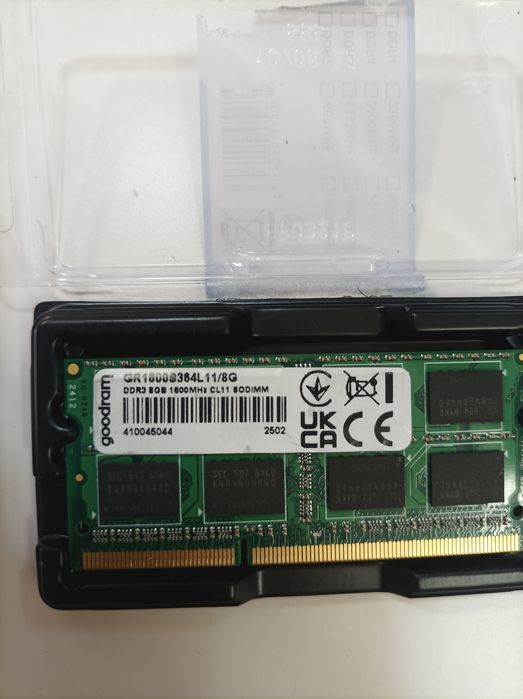 Memória RAM 8gb novo