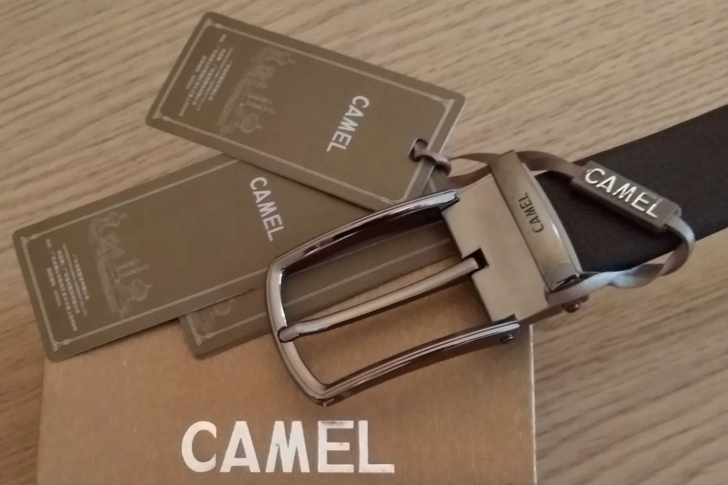 Фирменный подарок ремень CAMEL оригинал в подарочной коробке CAMEL