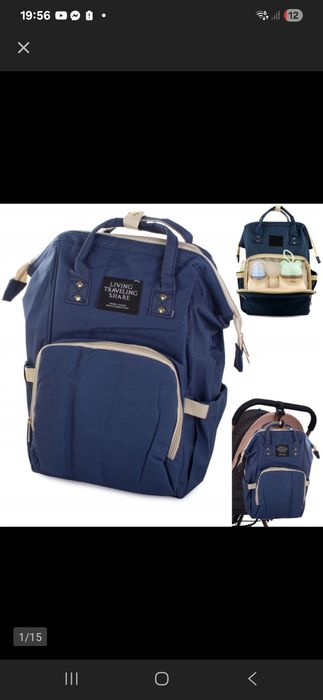 Plecak ,torba termiczna do wózka organizer dla mamy