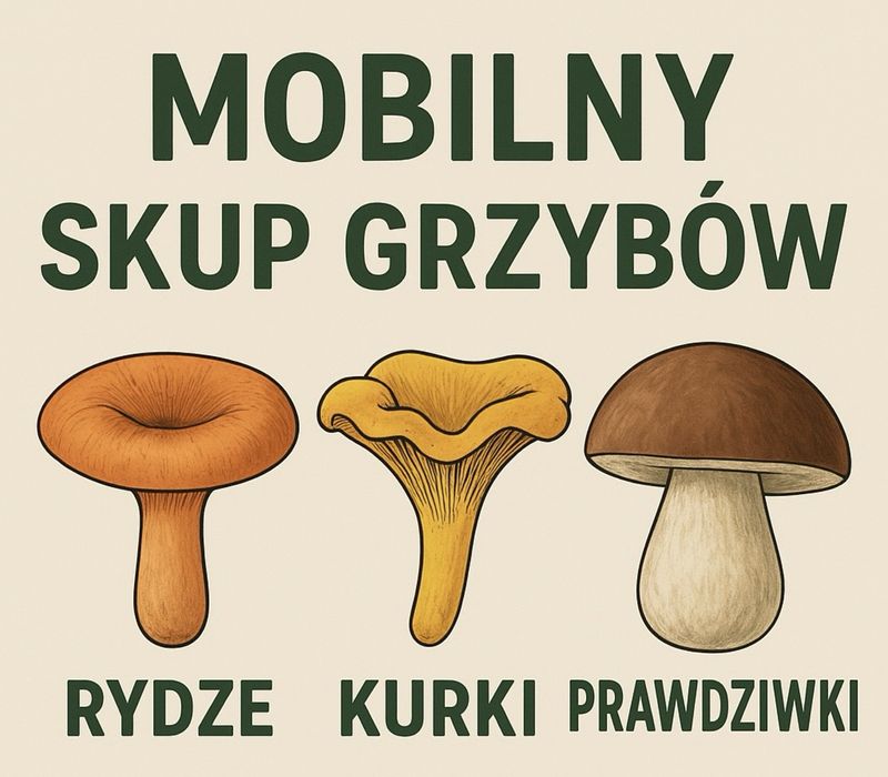 Grzyby leśne borowik