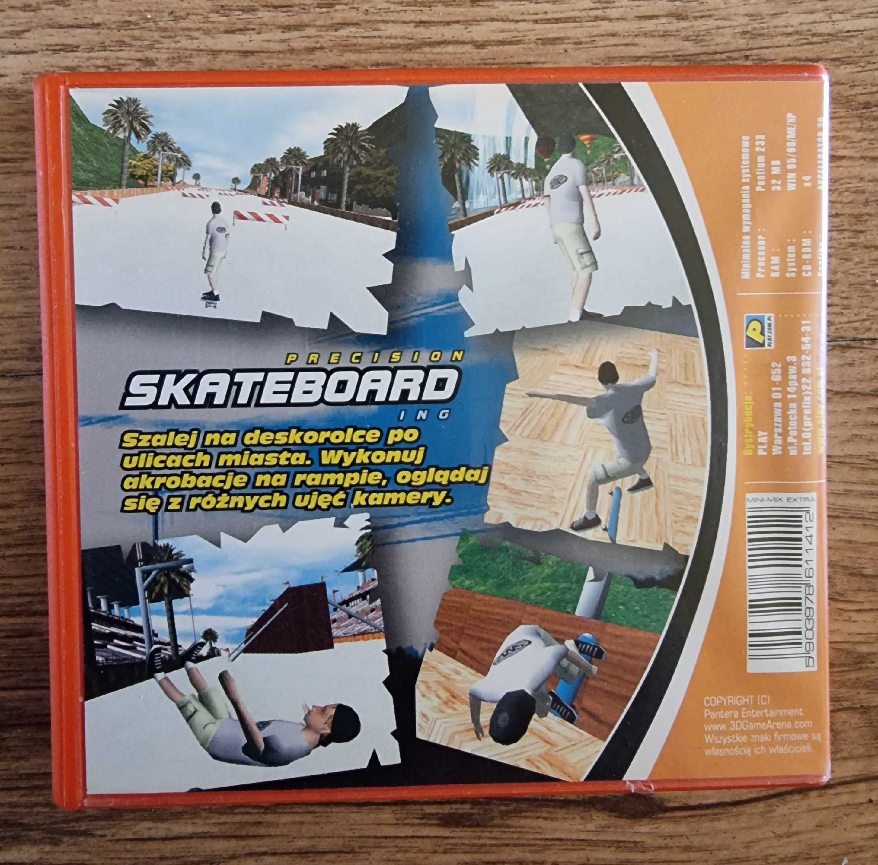 Gra na cd-rom Precision Skateboard Ing.