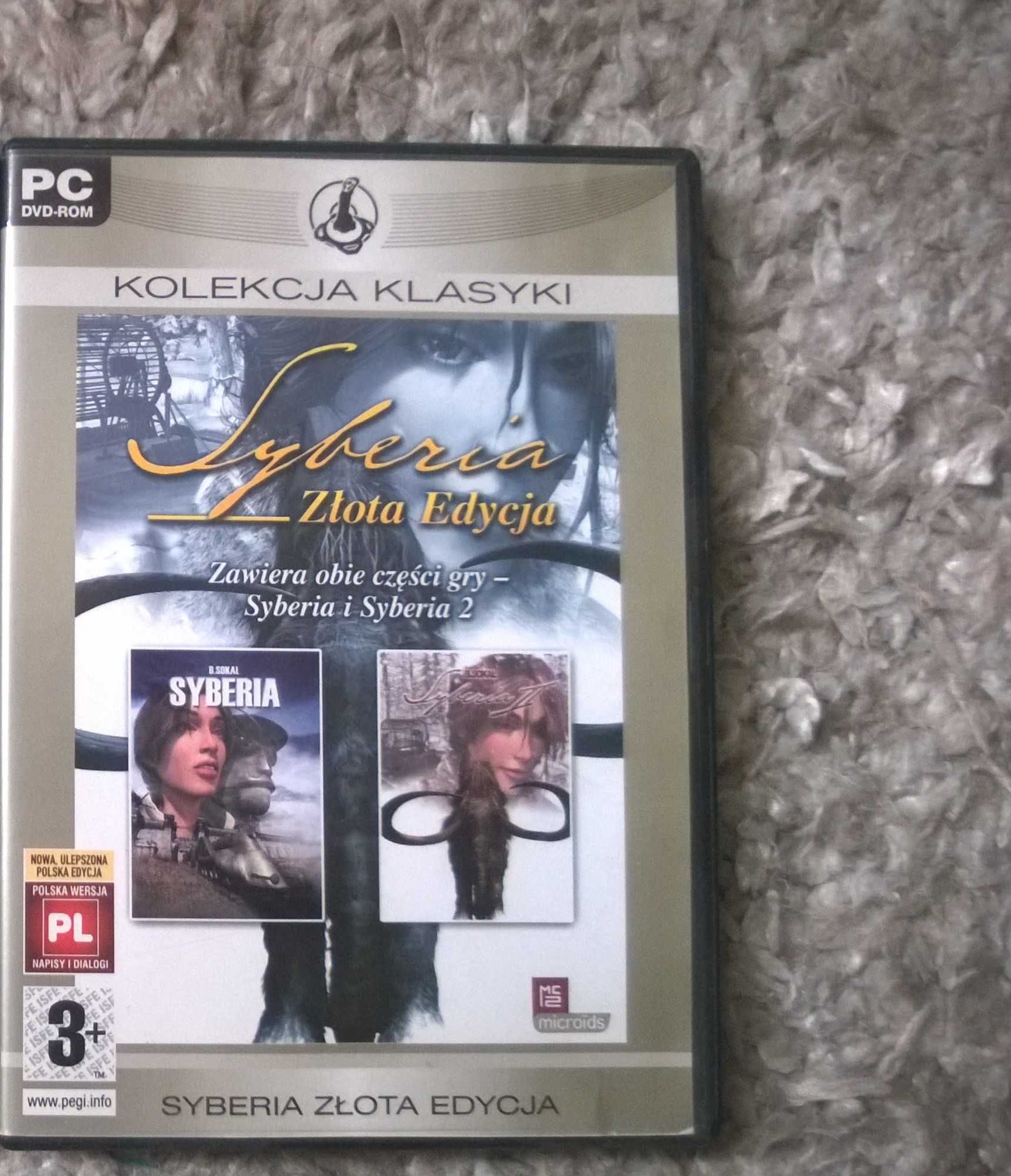 Syberia złota edycja kolekcja klasyki gra PC