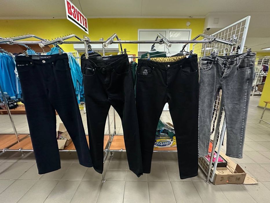 Опт  продаж чоловічих брендових джинсів Розпродаж лотом