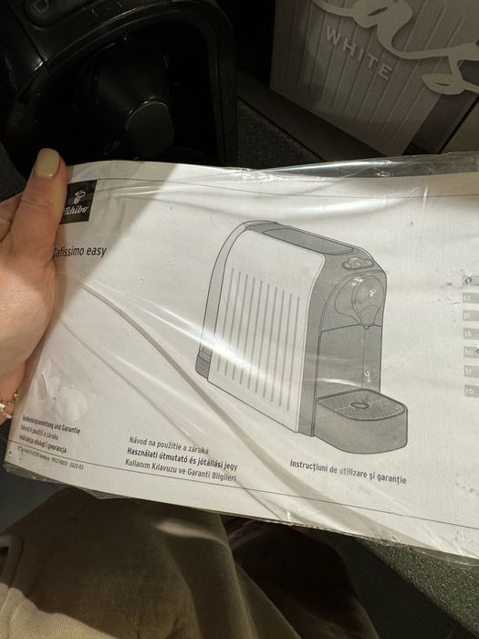 Кофемашина Cremesso Easy Heart Red/Shell White