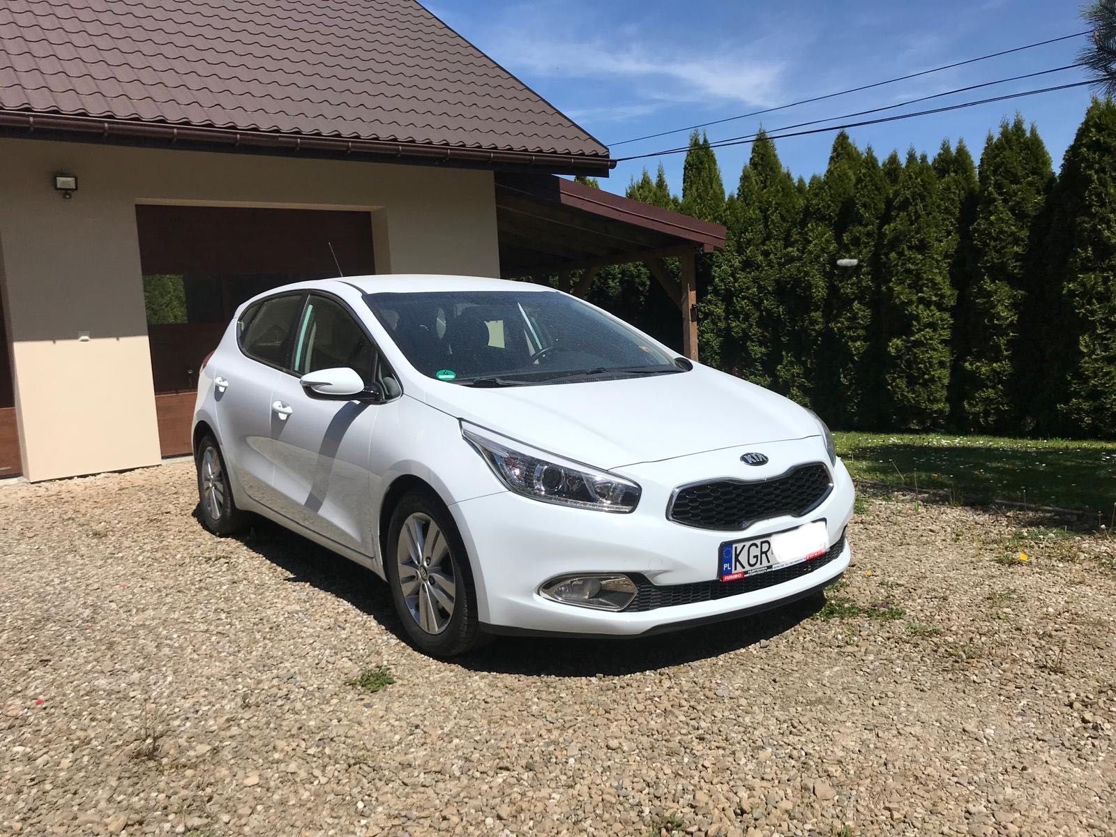 KIA Ceed, książka serwisowa