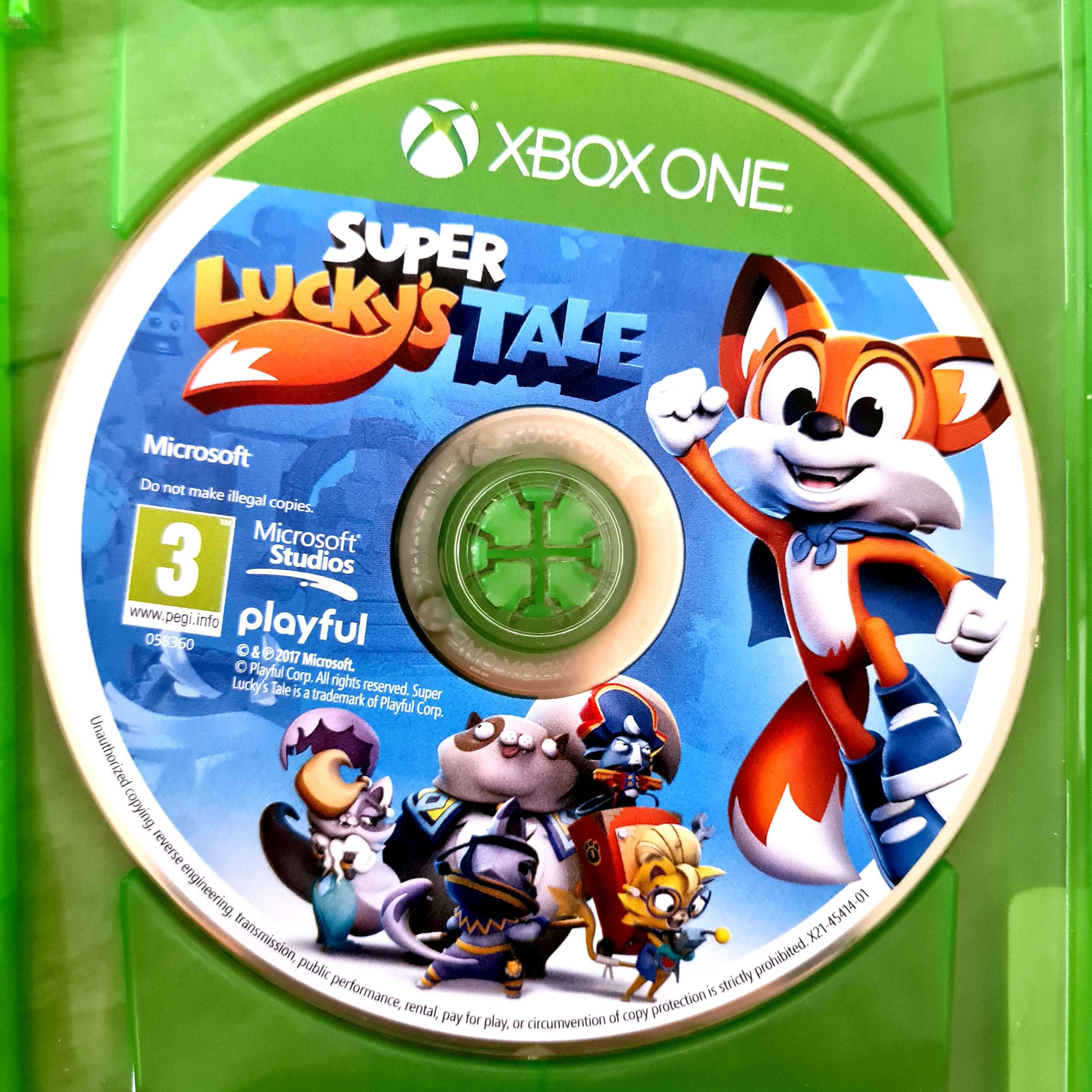 Super Lucky's Tale Xbox One PL Xbox One Sama płyta