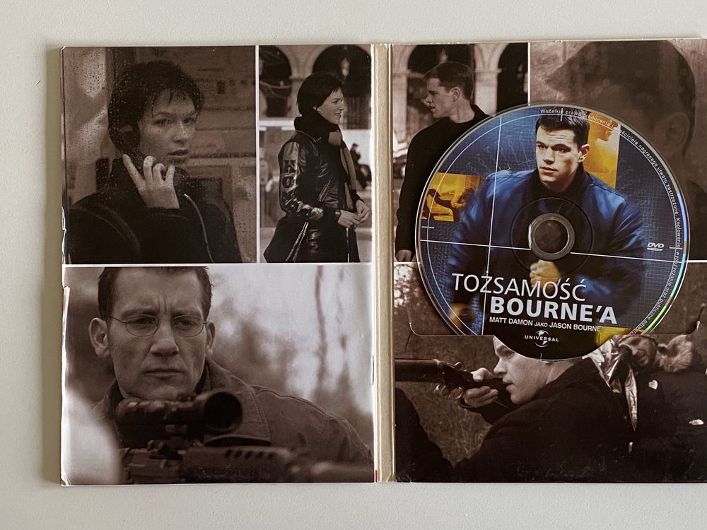 Tożsamość Bourne’a dvd filmy płyty dvd