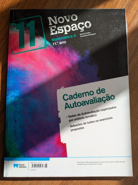 Novo Espaço 11 Matemática A 11º Caderno prático Caderno  Autoavaliação