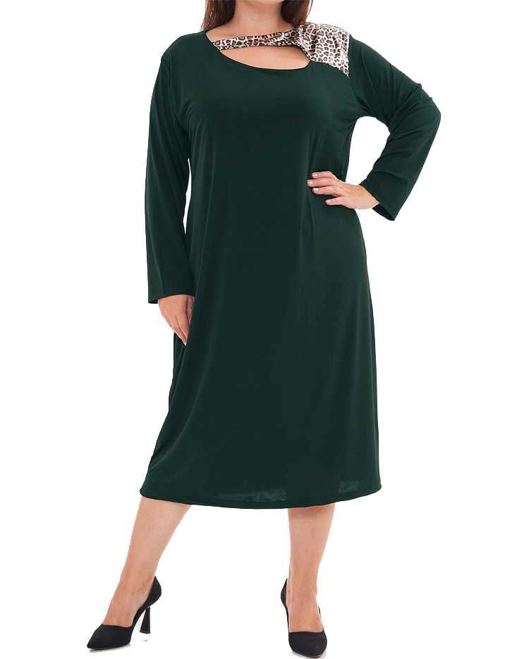 Sukienka wizytowa PATI 48/50/52 3xl 4xl bordo