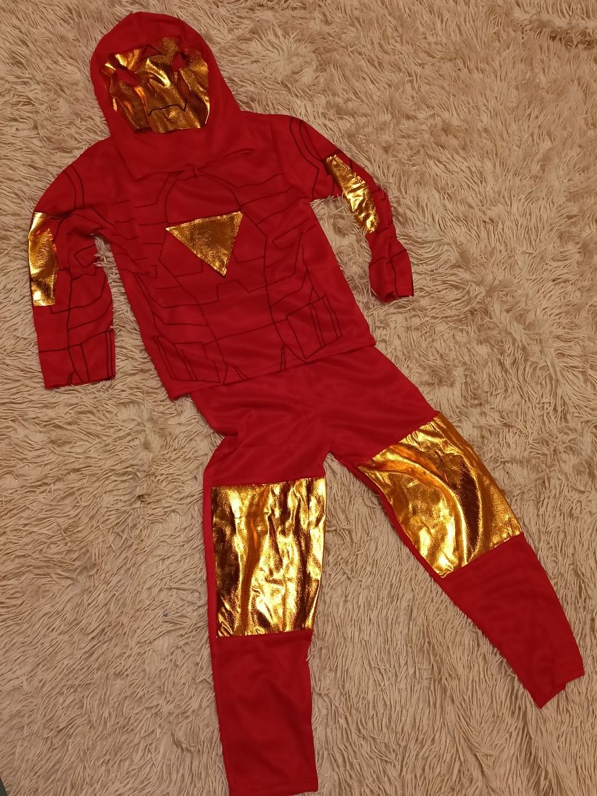 Kostium strój przebranie na bal Avengers iron Man 98 104 NOWE