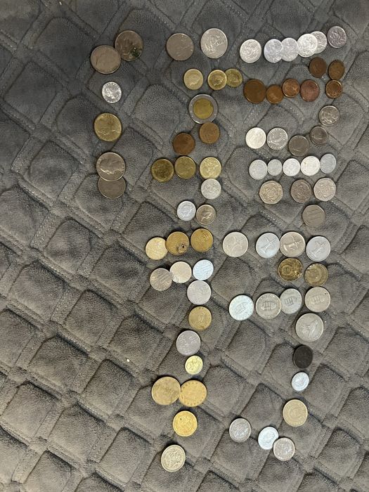 Монети світу та європи