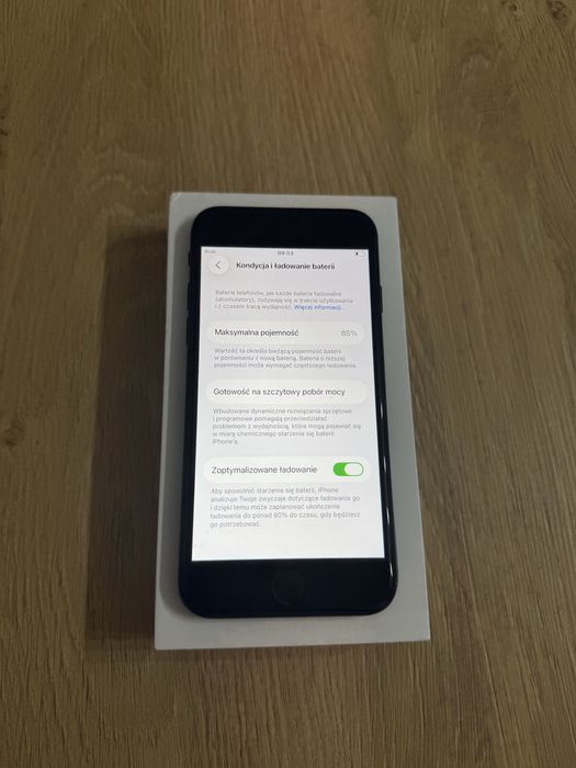 IPhone SE 2020 Czarny 64GB