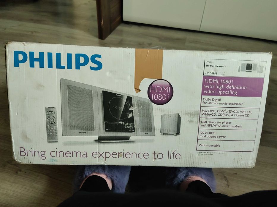 Mikrowieża Philips MCD288E