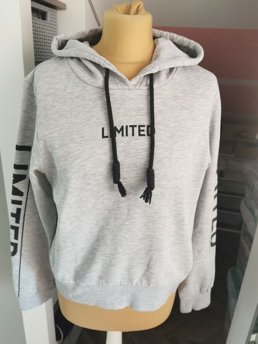 Bluza unisex szara L