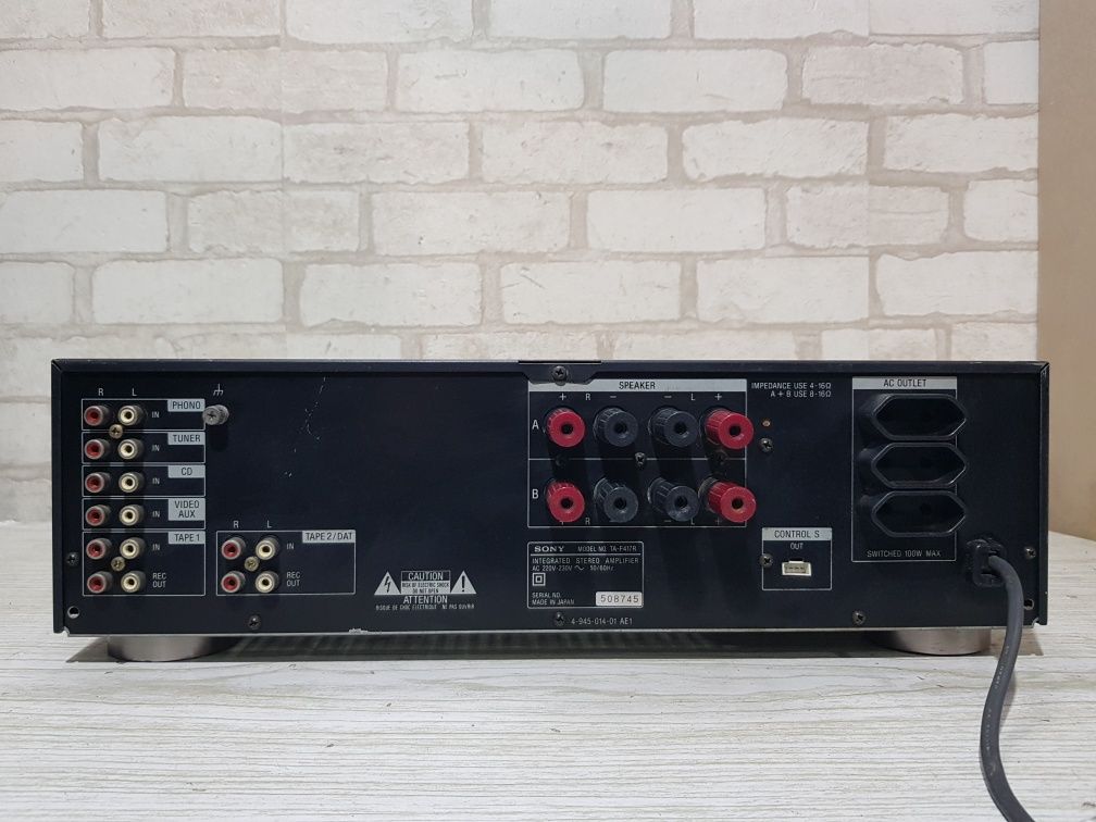 Стерео підсилювач/усилитель Sony TA-F417R 2*70+1ц б/у  з Німеччини