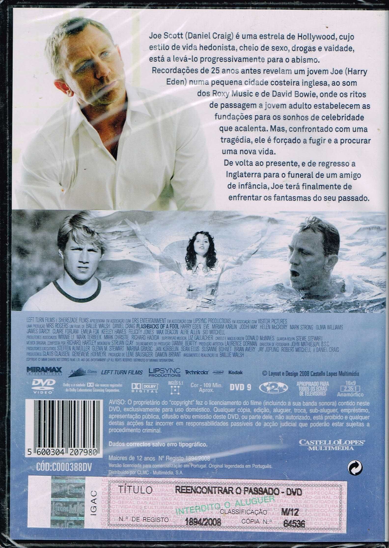 DVD: Reencontrar o Passado "Flashbacks of a Fool" - NOVO! SELADO!