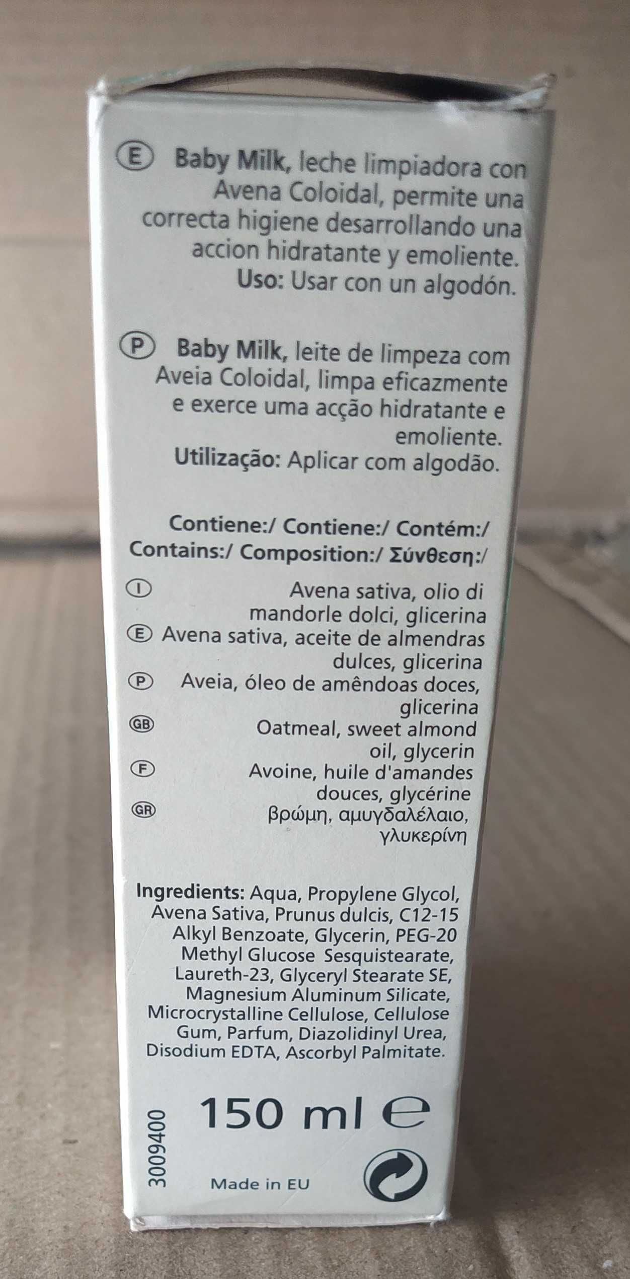 Leite de limpesa - Aveeno Baby – 150 ml