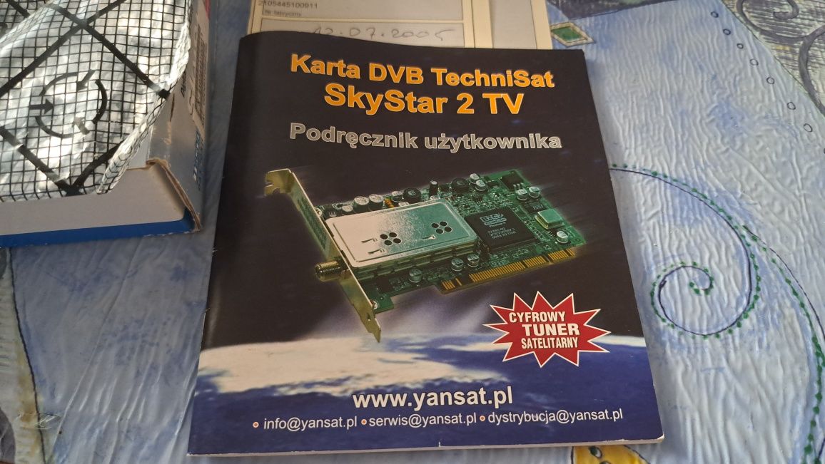 Karta telewizyjna satelitarna DVB PCI TechniSat SkyStar 2 TV z RFN