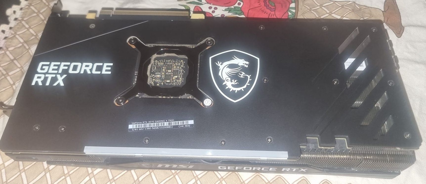 Nvidia Rtx 3070 msi Gaming Trio