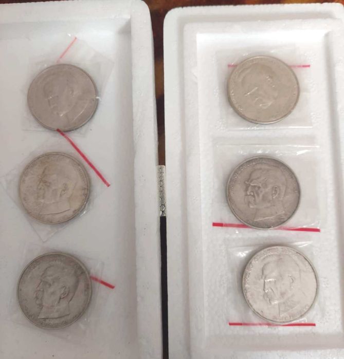 106 sztuk Moneta srebrna 50000zł z 1988 roku Józef Piłsudski Monety