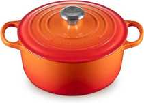 Żeliwne naczynie do pieczenia z pokrywką 24 cm 4,2 l, Le Creuset