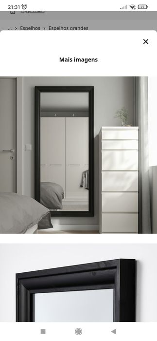 Espelho grande 1.65x75