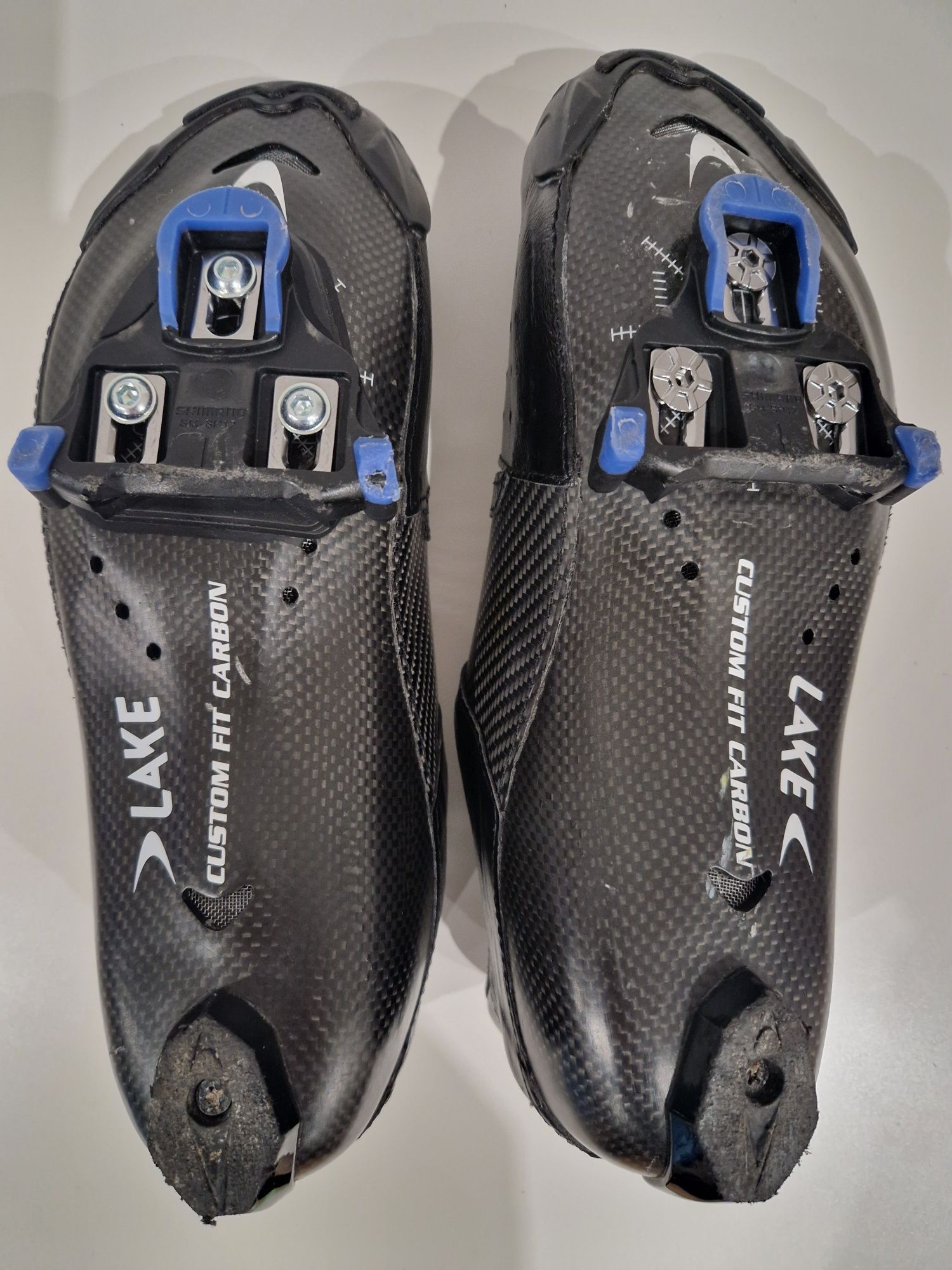 Sapatos ciclismo estrada Lake Cx403, sola carbono