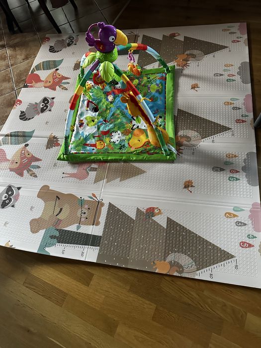 Mata do raczkowania + edukacyjna fisher price