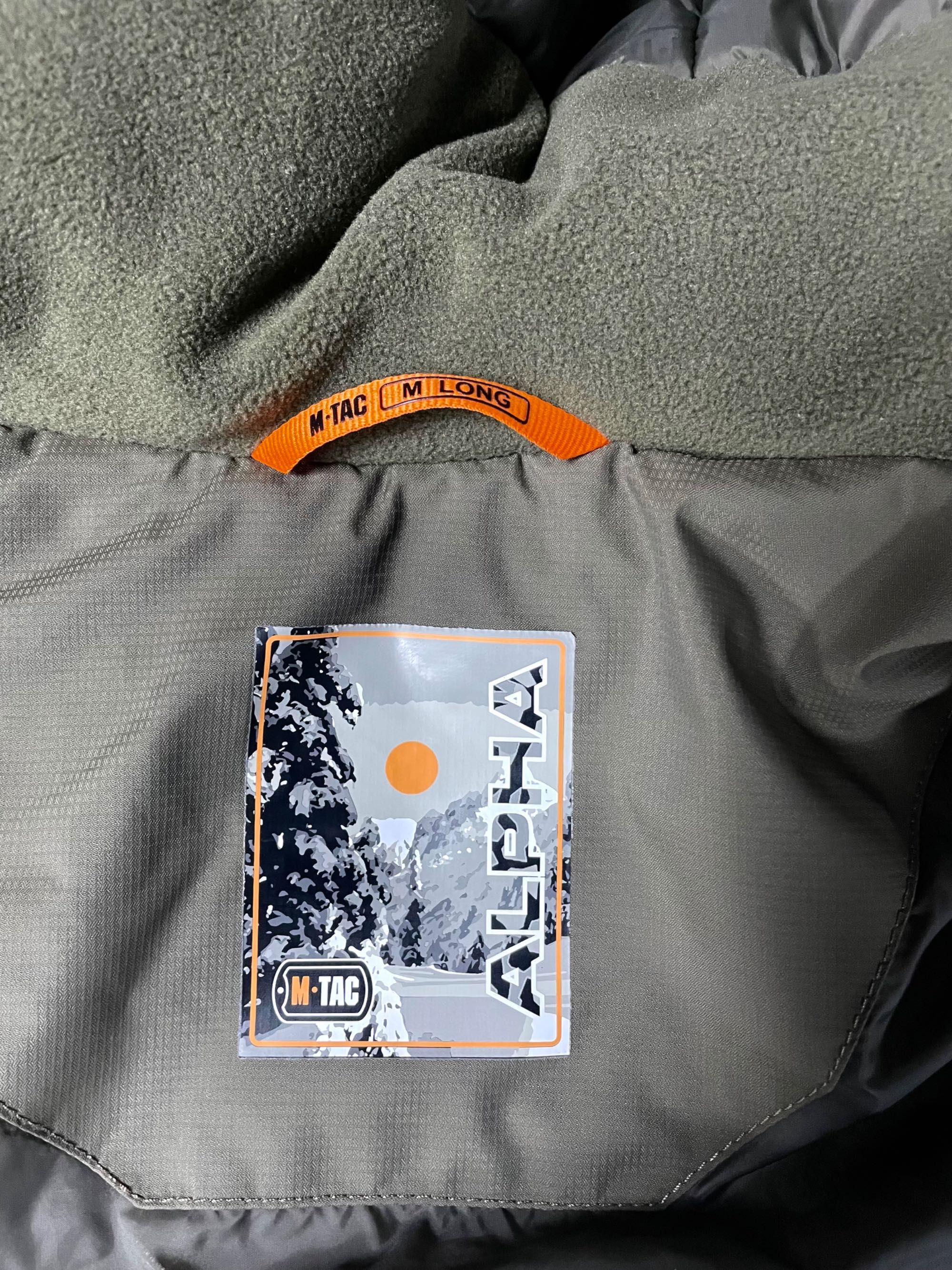 Куртка зимова M-TAC Alpha Gen lV Pro розмір М long