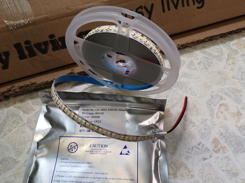 Led. Лед стрічка. 240led/m. 12v