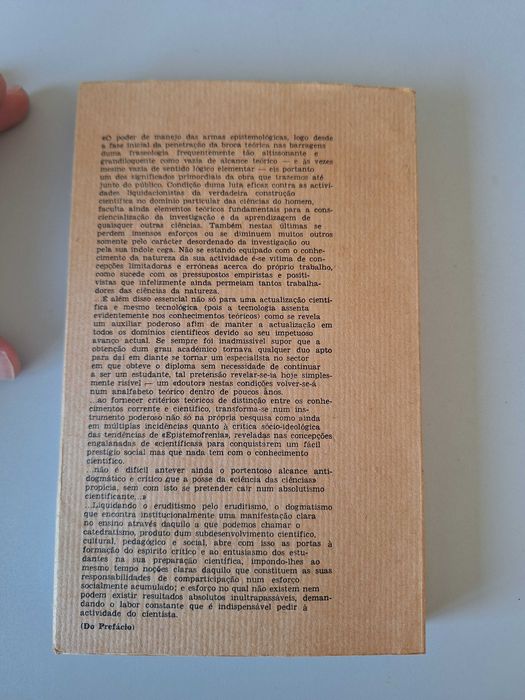 Teoria do conhecimento científico - Armando Castro, Volume 1, 1975