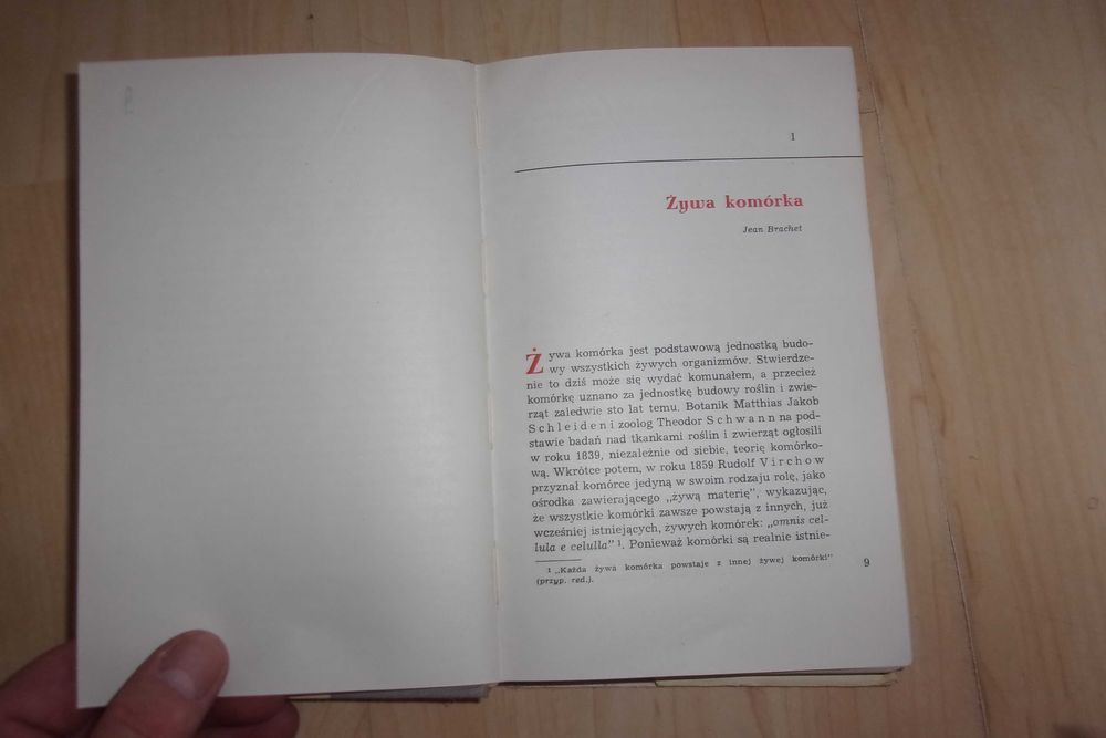 świat żywych komórek