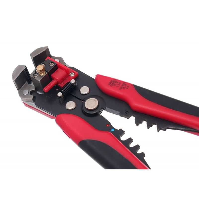 KRAFT&DELE Zestaw Szczypce Zaciskarka Do Konektorów Etui Kabli KD10693