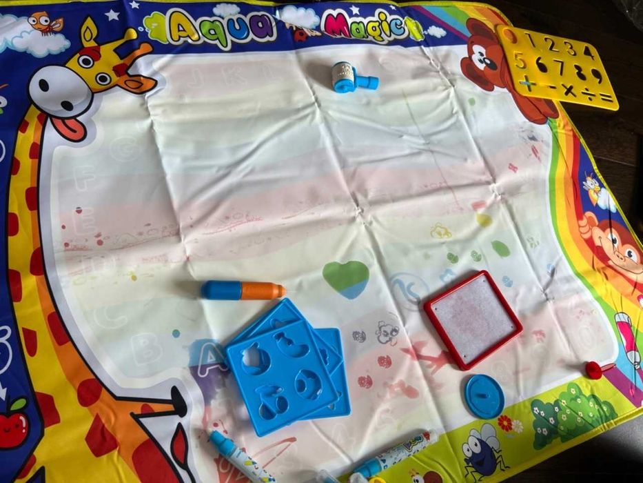 Nowa Mata Wodna do Malowania Kolorowanie Pieczątki Formy Zestaw XXL