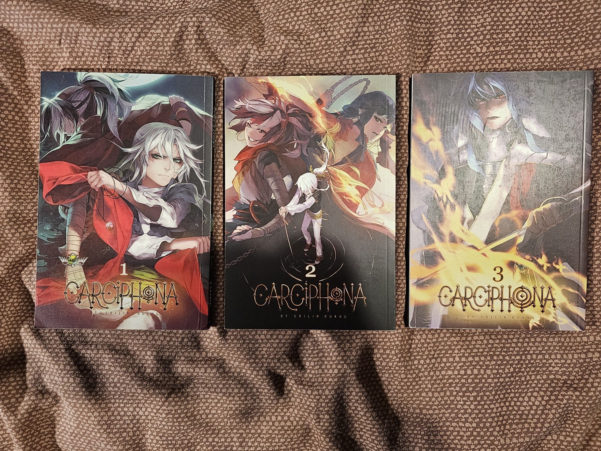 Carciphona 1-3 manga