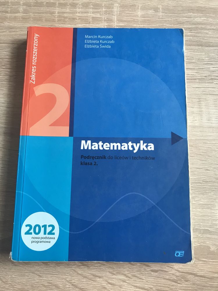 Oe Pazdro Matematyka klasa 2 rozszerzony podręcznik