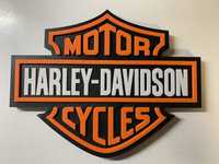 Placa decorativa Harley