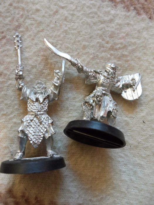 Mordor Orc Captains Metal Lotr