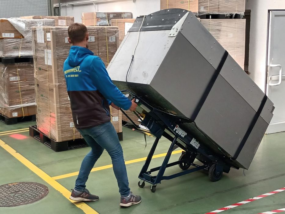 Schodołaz, Wnoszenie Sejfów, Piecy, wnoszenie ciężkich rzeczy transpor