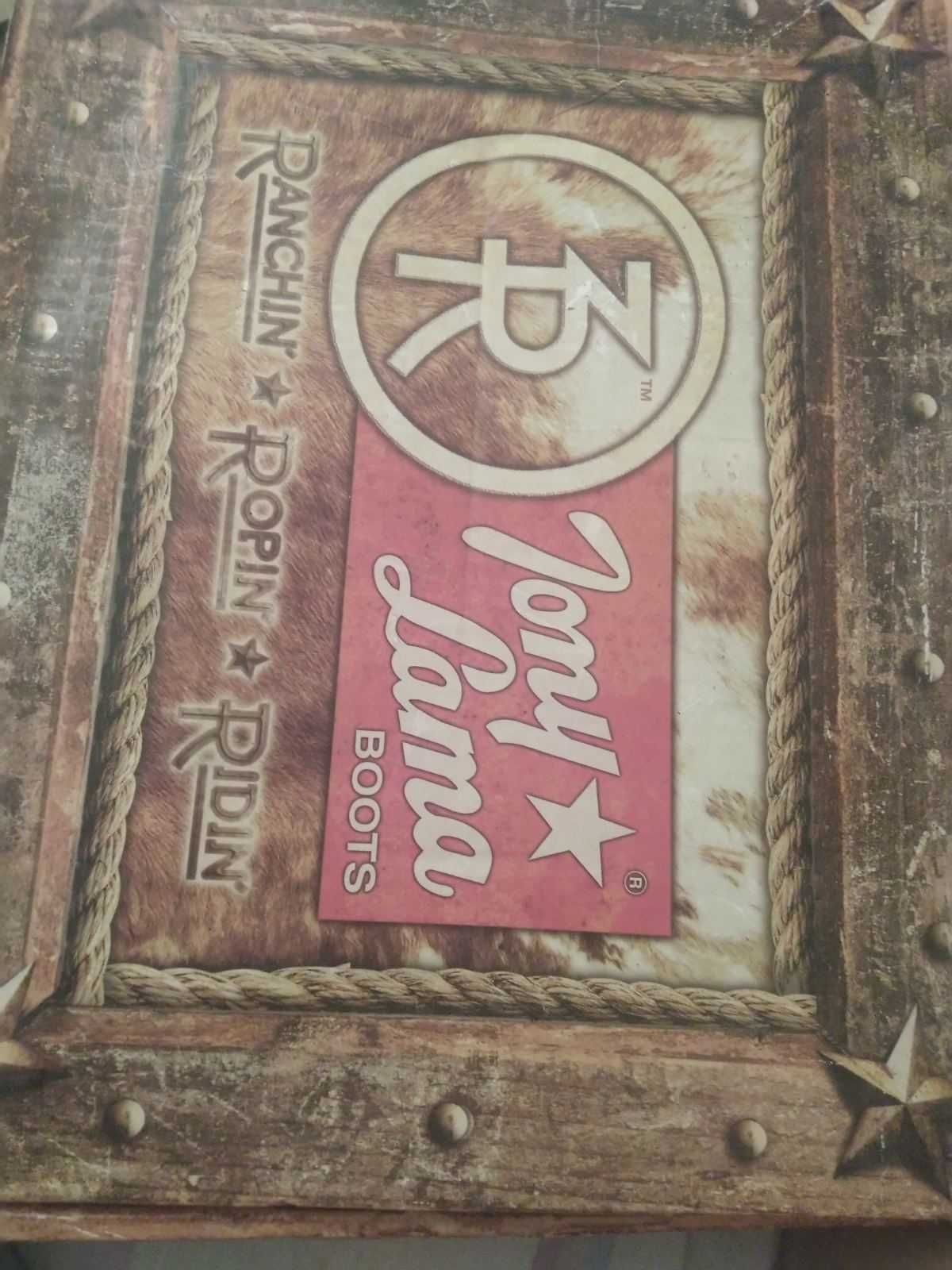 Tony lama American cognac shark нові в упаковці