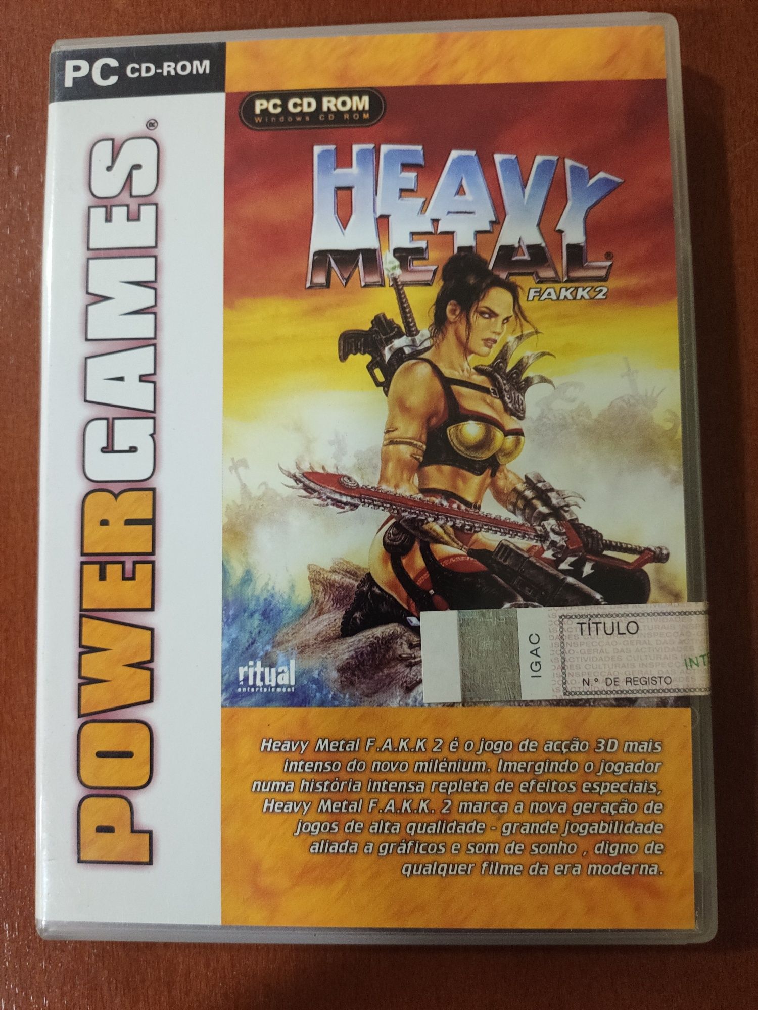 Jogo PC - Heavy Metal FAKK 2