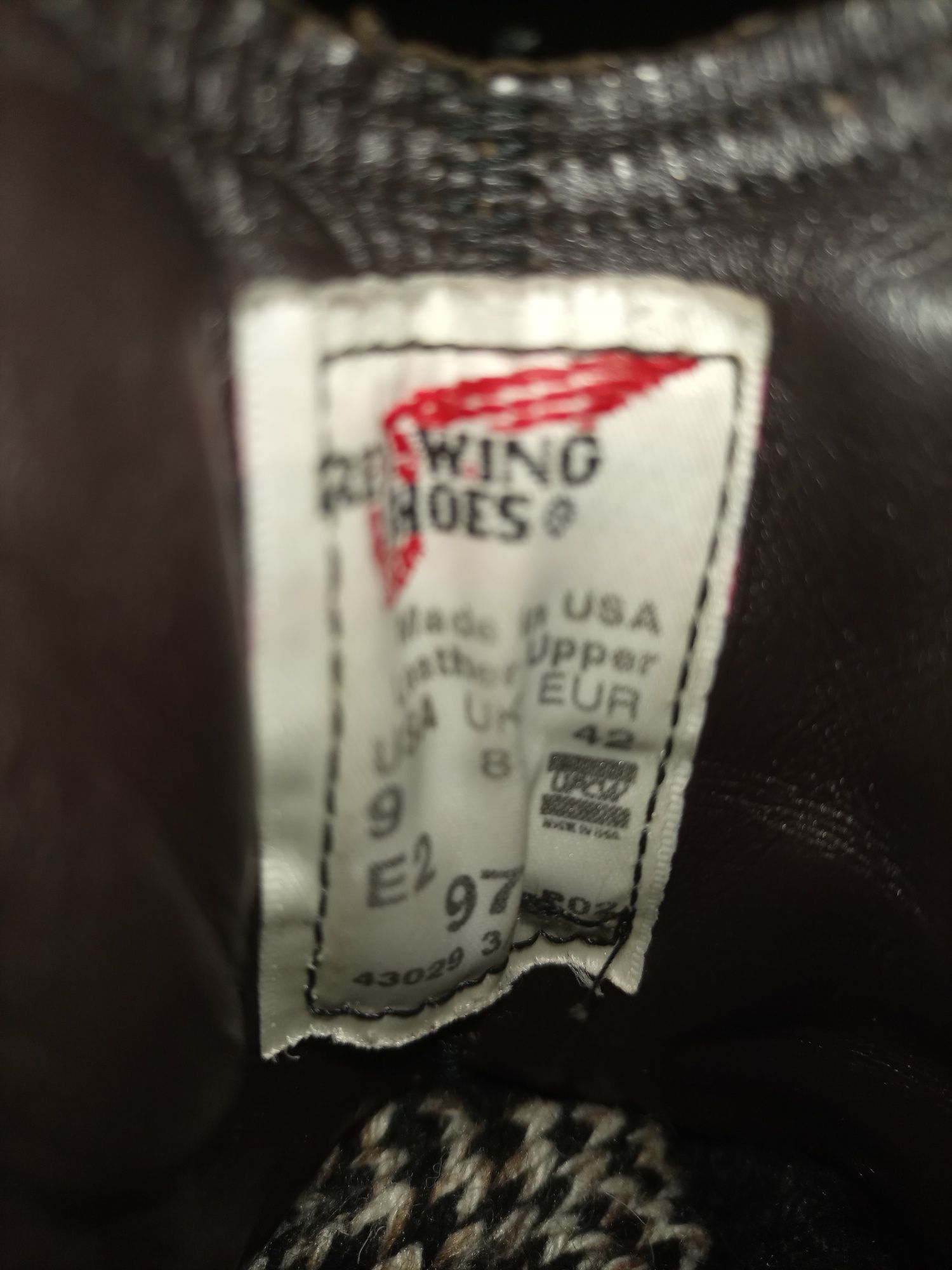Red Wing 977 Байкерські боти Мотоботи мотовзуття Red Wing 977 42р
