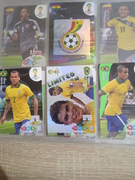 Album Fifa World Cup 2014, karty limitowane itd