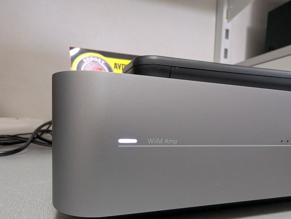 Новый! Усилитель WiiM AMP Space Gray. ЦАП Sabre ES9018.