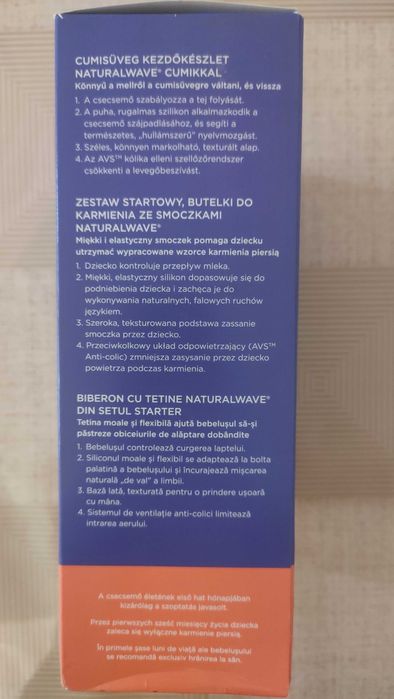 Zestaw dwóch butelek lansinoh 160 ml i 240 ml.